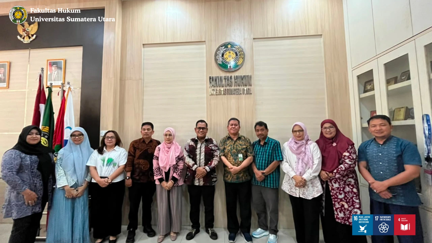 FH USU dan Bawaslu Sumut Gelar Diskusi Konsolidasi Demokrasi, Perkuat Kemitraan Pengawasan Pemilu